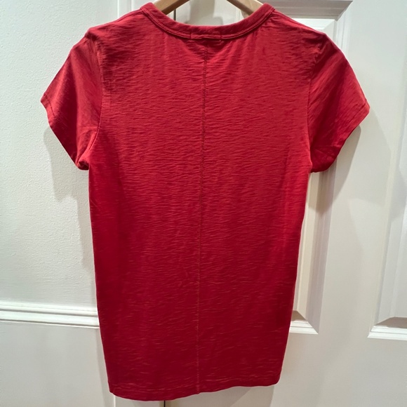 Rag & Bone, The Slub Tee - Red, Medium (NWT) - Picture 4 of 6